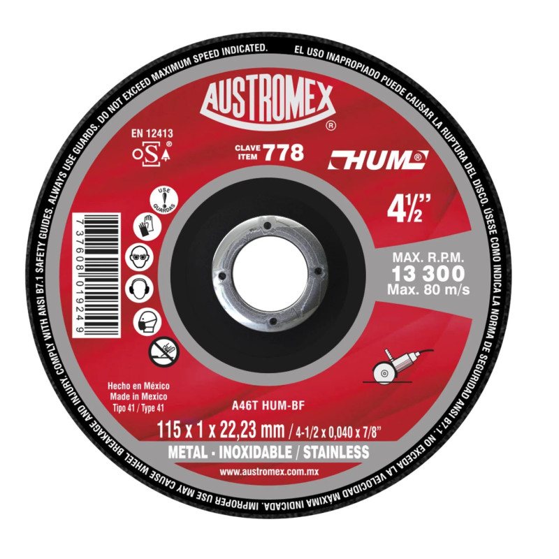 Discos de corte y desbaste
