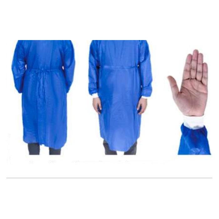 Bata para Cirujano de Polipropileno con Puño Cardigan